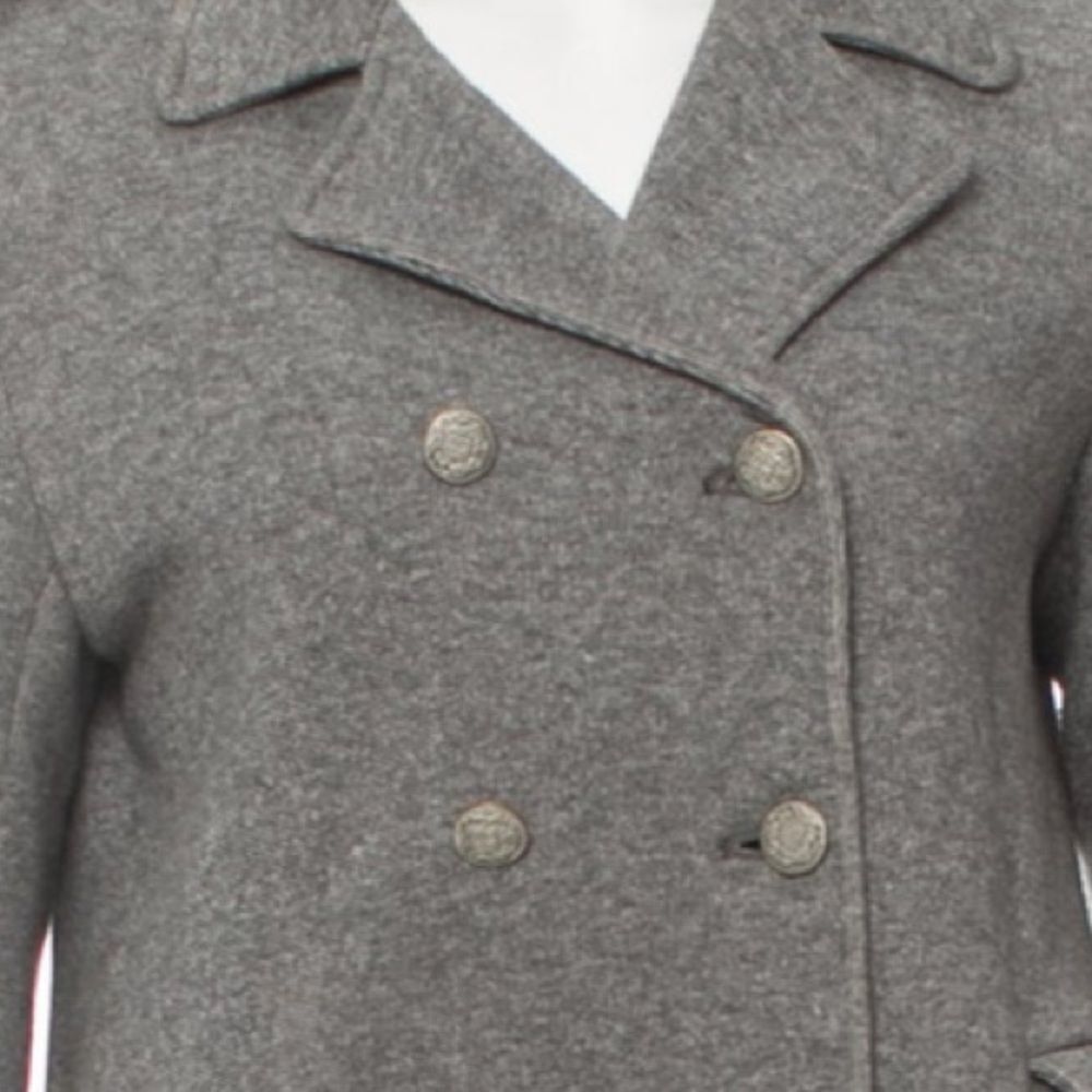 GRYPHON Double Breasted Vented Distressed Jacket - Picture 4 of 4